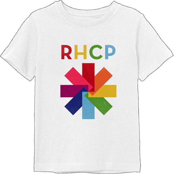 Red Hot Chili Peppers Color Asterisk Toddler T-Shirt Kids Band Tee 79 - Picture 1 of 6